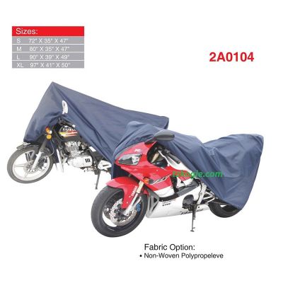 Waterproof motorcycle cover